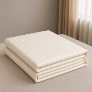 Простирадло Honey Vibe кремове страйп
